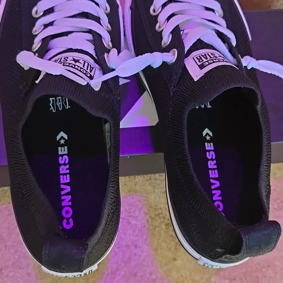 New in Box-Converse Kids (Unisex) Knit slip on-Size 2 Youth - Picture 8 of 13